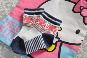 Wholesale High quality short cotton socks in jacquard design for baby from china suppliers