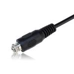 Screw Male to Female 3.5mm 3 Poles TRS Audio Jack Cable