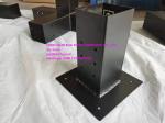 Stamped Steel Brackets Elevated Wood Stand Kit for 4x4 Lumber ISO9001 2015