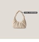 PETITE SIMONE Shoulder Handbag for Women Fashion Ruched Shoulder Hand Purse