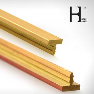 Wholesale Strong Metal Brass Strip T Shapes and Durable Copper Alloy T Sheets from china suppliers