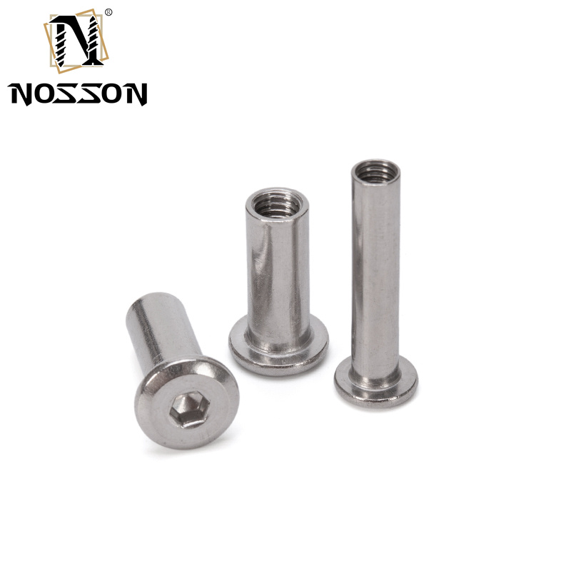 8.8 Grade Stainless Steel M3 M4 M5 M6 M8 M10 Sleeve Barrel Nut with ZINC PLATED Finish and Imperial Measurement System