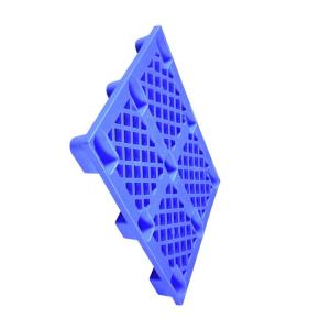 Wholesale 1200 X 800 Nestable Plastic Pallet Blue PE Rackable Logistics Transportation from china suppliers