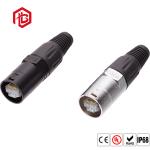 PVC TPE IP69 Rj45 Female Connector communication network dedicated Waterproof