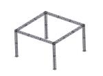 OutdoorAlloy Truss Concert Stage Aluminum Lighting Truss Roof System