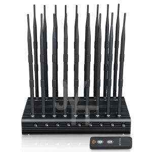 Buy cheap 18 antennas signal jammer blocking all 2G 3G 4G 5G WIIFI (Including 5.2G,5.8G from wholesalers