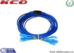 SC to SC Fiber Optic Patch Cord Rodent Proof Armoured Cable Jumper