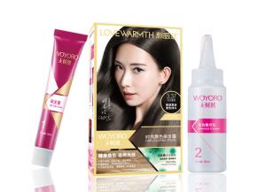 Wholesale Customized Logo 50ml Hair Color Kit Brown Color 100% Gray Coverage from china suppliers