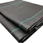 Agricultural Ground Cover Mat 100GSM PP Woven Weed Mat for Barrier Weed Control