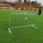 Metal Welded Galvanized Crowd Control Barricade Fence 32mm
