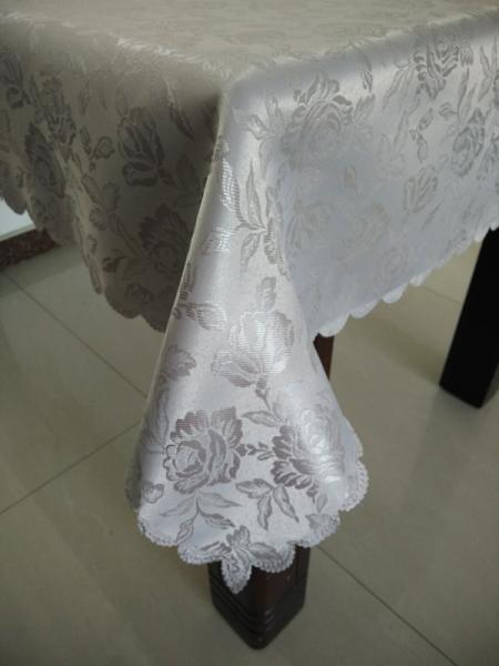BSCI audit passed-Hot selling products-100% Polyester Jacquard table cloth for