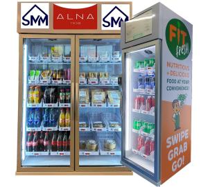 China Micron Smart Fridge Vending Machine 20 Capacity For Hotel on sale