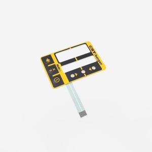 Wholesale Polyethylene Terephthalate Tactile Membrane Switch 0.5mm Thickness from china suppliers