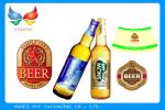 Non Toxic Vacuum Metallized Paper , Ink Retention Lamination Paper Roll For Beer
