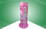 Three Face Show Custom Cardboard Pop Displays For Selling Cookware Products