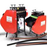 4.5kw Copper Cutting Stripping Twister Wire Cable Drawing Machine 280KG for
