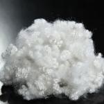 Colorful Polyester Staple Fiber 1.2-15dtex Crimp AA Grade White Black Grey Fibre