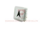 Elevator Parts Durable Plastic Push Button Light Without Braille 12VDC And 24VDC