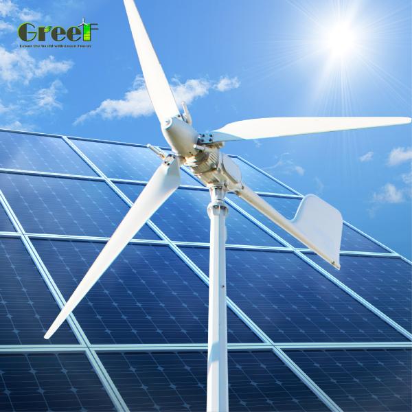 11.5 M/s Rated Wind Speed Wind Electric Generator for Up Wind yawing Answering
