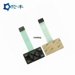 Wholesale Tactile Silicone Rubber Keypad 3M9080 Matte Waterproof Non Tactile Keyboard from china suppliers