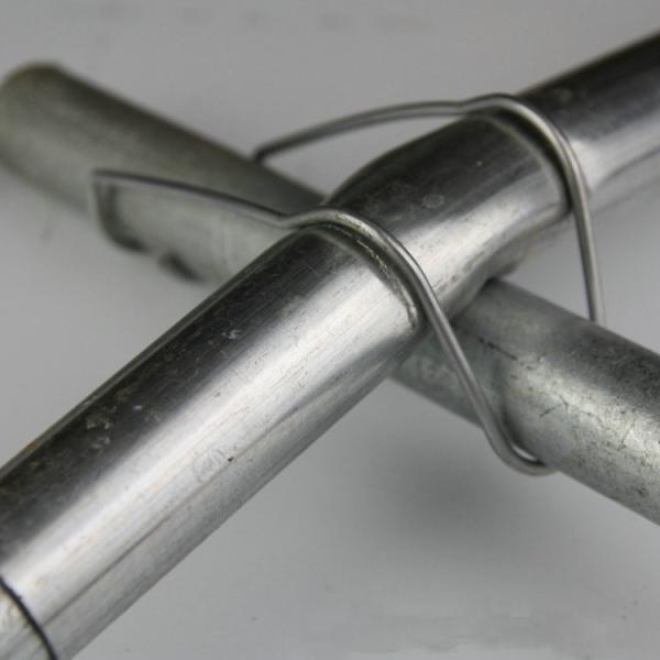 Roof Spring Lead Spring Hoop End Cap Galvanized Steel Material Greenhouse