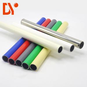 Wholesale Anti Static Plastic Coated Steel Tube Round Shape Stable Structure For Assembly Line from china suppliers