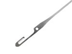 Weaving Flat Stainless Steel Heald Flat Heddle Wire Main Parts Of Rapier Loom