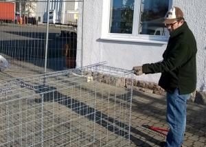 Wholesale Pvc Coated Metal Gabion Baskets / Gabion Stone Cages Long Life Span from china suppliers