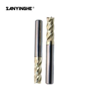 Wholesale HRC63 Tungsten Carbide End Mill 2 3 4 Flute CNC Machine Tool from china suppliers