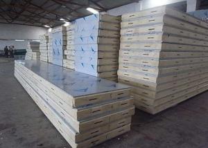 Wholesale PU PVC polyurethane sandwich panel shockproof metal building wall panel from china suppliers