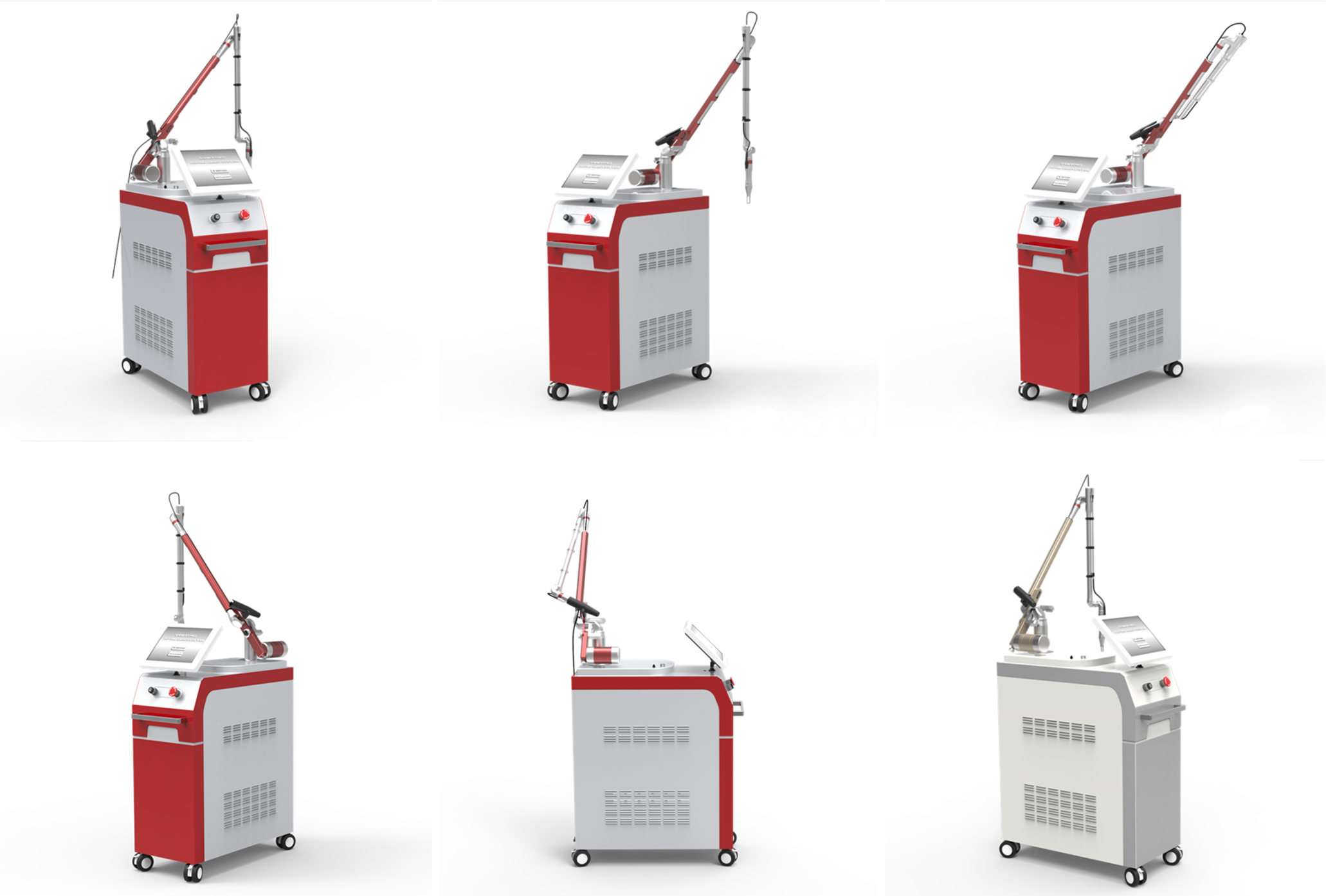 new product 2018 double rod nd yag laser tattoo removal machine 1064nm 532nm birth mark remove
