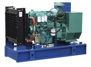 Wholesale IP55 100kva 125kva 150 kva industrial generator Open Type Genset from china suppliers