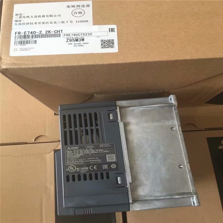 2.2KW 6.0A 3PH Mitsubishi Frequency Converter FR-E740-2.2K-CHT AC380V 50Hz