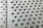 Hexagonal Hole 5mm Length 1.5m Perforated Aluminium Panels