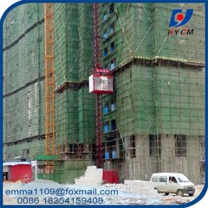 Wholesale SC100 Single Cage Building Hoist Residential Elevator Building Material And Workers from china suppliers