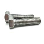 DIN933 931 Hex Head Bolts And Nuts Nickel Alloy Inconel 600 601 625 825 Hex Bolt