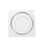 23-65 Plastic Square Bathroom Exhaust Fan Customized 5 Inch 6 Inch Silent