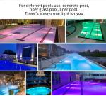 Underwater PAR56 Inground Pool Light Bulb Thick Glass Plastic Material