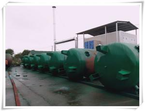 Wholesale Carbon Steel Air Compressor Reservoir Tank , Small Portable Rotary Compressed Air Tank from china suppliers