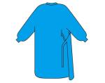 Standard Disposable Surgical Gown Medical Non - Woven SMS Sterile Hospital