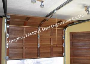 Wholesale Wooden Look Overhead Steel Garage Door Smart Sectional Lifting Door Solutions from china suppliers