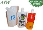 Outdoor Sports Portable Liquid Spout Bags 350ml Folding For Cold Water
