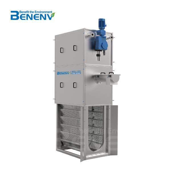 Stainless Steel Inlet Fine Screen Durable Mechanical Bar Screen In Wastewater
