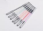 Double Head Crystal Eyebrow Microblading Needle Permanent Makeup Pen