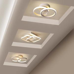 Wholesale LED Gold Acrylic Corridor Lights Ceiling For Bedroom Living Room from china suppliers