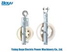 Stringing Blocks Nylon Single Wheel Conductor Pulley For Transmission Line