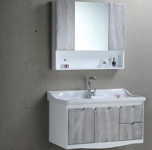Wholesale 80 X49/cm stand bathroom vanity / wall cabinet / hung cabinet / white color basin for bathroom from china suppliers
