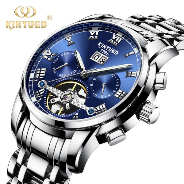 Quality Popular High Quality Stainless Steel Men Watch Mechanical Automatic Men's Waterproof Watch for sale