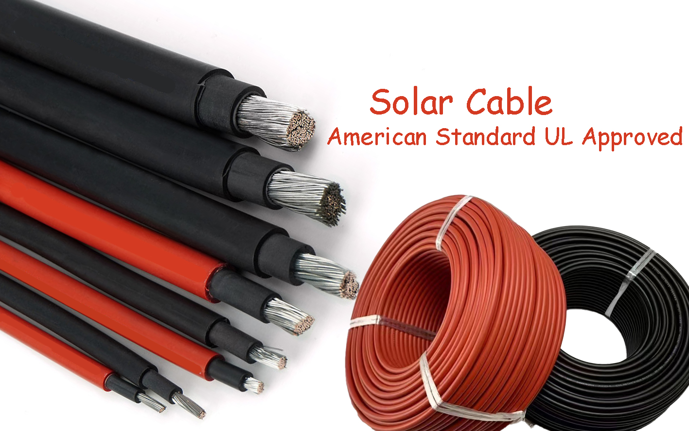 UV Resistant TC Inner Conductor 6mm2 10mm2 1000V PV Cable for Long-lasting PV Power