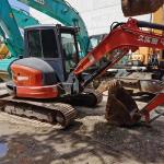 48.3KW Kubota Official 5ton KX165 Excavator from Japan with 0.24m3 Bucket